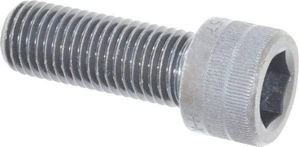 Holo-Krome - M20x2.50 Metric Coarse Hex Socket Drive, Socket Cap Screw - Grade 12.9 Alloy Steel, Black Oxide Finish, Fully Threaded, 55mm Length Under Head - Benchmark Tooling