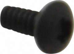 Camcar - #4-40 UNC Torx Plus Drive, Button Screw - Alloy Steel, Black Oxide Finish, Fully Threaded, 1/4" Length Under Head - Benchmark Tooling