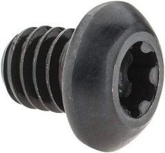 Camcar - 5/16-18 UNC Torx Plus Drive, Button Screw - Alloy Steel, Black Oxide Finish, Fully Threaded, 3/8" Length Under Head - Benchmark Tooling