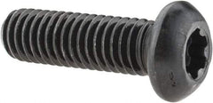 Camcar - 3/8-16 UNC Torx Plus Drive, Button Screw - Alloy Steel, Black Oxide Finish, Fully Threaded, 1-1/4" Length Under Head - Benchmark Tooling