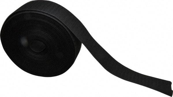 VELCRO Brand - 2" Wide x 10 Yd Long Sew On Hook & Loop Roll - Continuous Roll, Black - Benchmark Tooling