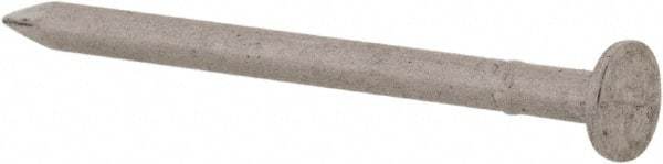 Made in USA - 2D, 15 Gauge, 1" OAL Common Nails - Smooth Shank, T304 Stainless Steel - Benchmark Tooling