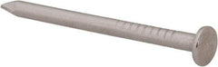 Made in USA - 4D, 14 Gauge, 1-1/2" OAL Common Nails - Smooth Shank, T304 Stainless Steel - Benchmark Tooling