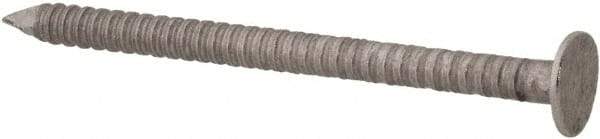 Made in USA - 3D, 14 Gauge, 1-1/4" OAL Common Nails - Ring Shank, 18-8 Stainless Steel - Benchmark Tooling