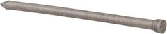 Made in USA - 4D, #15, 1-1/2" OAL Finishing Nails - Smooth Shank, 18-8 Stainless Steel - Benchmark Tooling