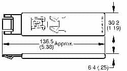 Made in USA - Steel, Clip On, Quarter Turn Stud Receptacle - Large #85 Stud Series - Benchmark Tooling