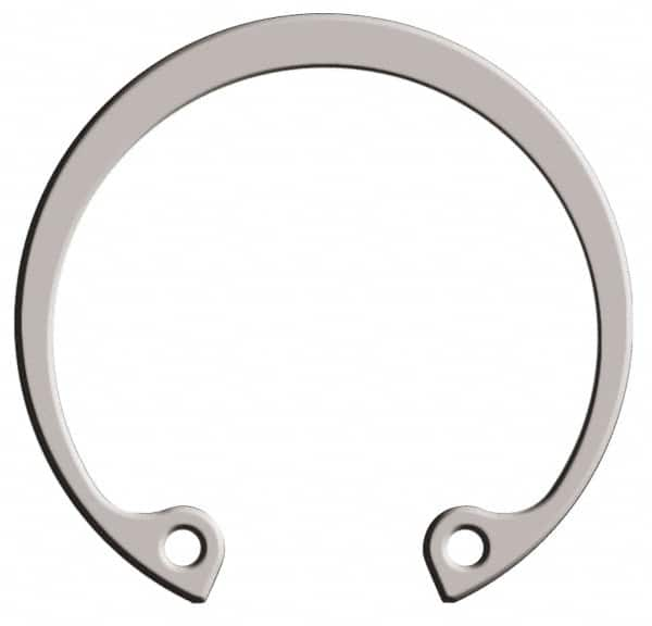 Rotor Clip - 0.062" Thick, Stainless Steel Snap Internal Retaining Ring - 0.068" Groove Width, 0.05" Groove Depth, 1.725" Groove Diam, Grade 15-7 Grade 632 - Benchmark Tooling