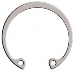 Rotor Clip - 0.025" Thick, Passivated Finish, Stainless Steel Snap Internal Retaining Ring - 0.029" Groove Width, 0.011" Groove Depth, 0.397" Groove Diam, Grade 15-7 Grade 632 - Benchmark Tooling