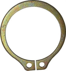 Rotor Clip - 0.94" Groove Diam, 1" Shaft Diam, Zinc Yellow Dichromate Steel, Snap External Retaining Rings - 0.046" Groove Width, 0.03" Groove Depth, 0.042" Ring Thickness, Grade 1060-1090 - Benchmark Tooling