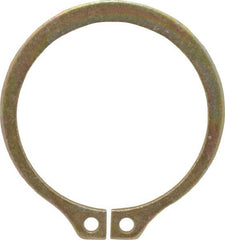 Rotor Clip - 25/32" Shaft Diam, 0.733" Groove Diam, Spring Steel External SH Style Retaining Ring - Benchmark Tooling