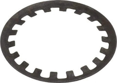 Rotor Clip - 1" Shaft Diam, Phosphate Steel, Self Locking External Retaining Rings - 0.015" Ring Thickness, Grade 1060-1090 - Benchmark Tooling