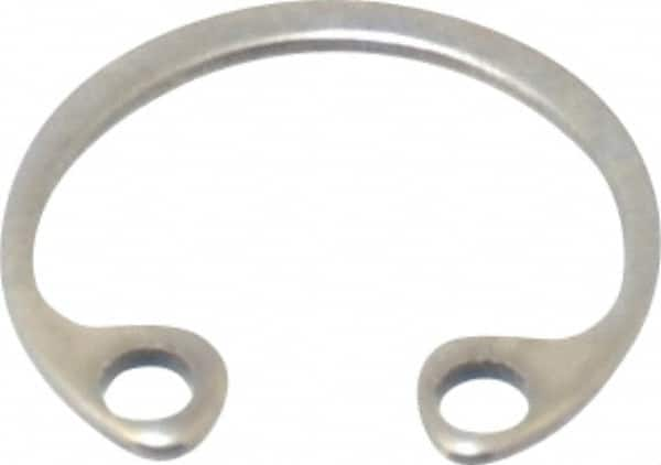 Rotor Clip - 0.015" Thick, Stainless Steel Snap Internal Retaining Ring - 0.02" Groove Width, 0.009" Groove Depth, 0.268" Groove Diam, Grade 15-7 Grade 632 - Benchmark Tooling