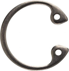 Rotor Clip - 0.035" Thick, Stainless Steel Snap Internal Retaining Ring - 0.039" Groove Width, 0.017" Groove Depth, 0.596" Groove Diam, Grade 15-7 Grade 632 - Benchmark Tooling