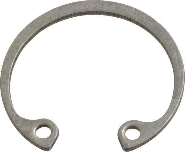 Rotor Clip - 0.035" Thick, Stainless Steel Snap Internal Retaining Ring - 0.039" Groove Width, 0.023" Groove Depth, 0.796" Groove Diam, Grade 15-7 Grade 632 - Benchmark Tooling