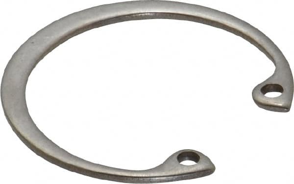 Rotor Clip - 0.05" Thick, Stainless Steel Snap Internal Retaining Ring - 0.056" Groove Width, 0.036" Groove Depth, 1.197" Groove Diam, Grade 15-7 Grade 632 - Benchmark Tooling