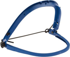 MCR Safety - Nylon Hard Hat Arc Protection Face Shield & Headgear - Slide In/Out Attachment, Compatible with All Hard Hats - Benchmark Tooling