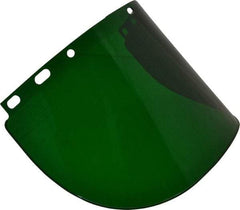 North - Scratch Resistant Green Propionate Welding Window - 8" High x 17" Wide x 0.06" Thick, Shade 3 - Benchmark Tooling