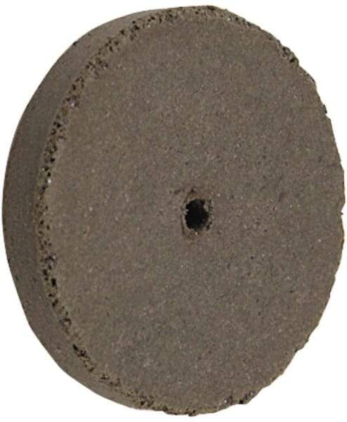 Cratex - 1" Diam x 1/8" Hole x 1/8" Thick, Surface Grinding Wheel - Fine Grade - Benchmark Tooling