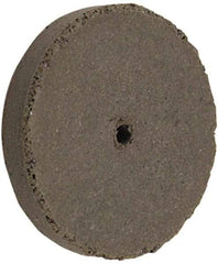 Cratex - 7/8" Diam x 1/8" Hole x 1/4" Thick, Surface Grinding Wheel - Medium Grade, No Recess - Benchmark Tooling