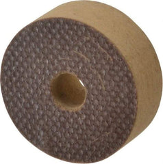 Cratex - 1" Diam x 1/4" Hole x 3/8" Thick, 54 Grit Surface Grinding Wheel - Aluminum Oxide, Type 1, Coarse Grade, 54,240 Max RPM, No Recess - Benchmark Tooling