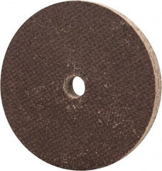 Cratex - 2" Diam x 1/4" Hole x 1/4" Thick, 54 Grit Surface Grinding Wheel - Aluminum Oxide, Type 1, Coarse Grade, 27,120 Max RPM, No Recess - Benchmark Tooling