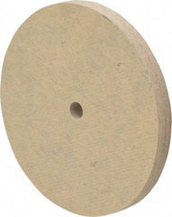 Cratex - 3" Diam x 1/4" Hole x 1/4" Thick, 80 Grit Surface Grinding Wheel - Aluminum Oxide, Type 1, Medium Grade, 12,095 Max RPM, No Recess - Benchmark Tooling