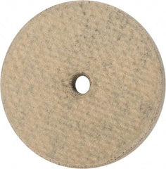 Cratex - 1" Diam x 1/8" Hole x 1/8" Thick, 120 Grit Surface Grinding Wheel - Aluminum Oxide, Type 1, Fine Grade, 36,290 Max RPM, No Recess - Benchmark Tooling