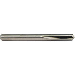 OSG - 11mm, 140° Point, Solid Carbide Straight Flute Drill Bit - Benchmark Tooling