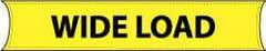 NMC - Wide Load, 96 Inch Long x 18 Inch High, Safety Banner - Vinyl-Laminated Nylon, English, Printed on 1 Side - Benchmark Tooling