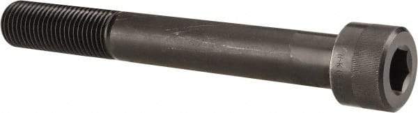 Holo-Krome - 1-1/4 - 7 UNC Hex Socket Drive, Socket Cap Screw - Alloy Steel, Black Oxide Finish, Partially Threaded, 10" Length Under Head - Benchmark Tooling