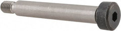 Holo-Krome - 10mm Shoulder Diam x 60mm Shoulder Length, M8x1.25 Metric Coarse, Hex Socket Shoulder Screw - 12.9 Alloy Steel, Uncoated, 6.78 to 7mm Head Height x 15.73 to 16mm Head Diam - Benchmark Tooling