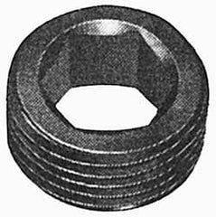 Holo-Krome - 1-14 UNF, 1/2" OAL, Socket Jam Screw - 9/16" Hex Key, Alloy Steel, Uncoated - Benchmark Tooling