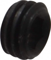 Holo-Krome - 1/4-28 UNF, 1/8" OAL, Socket Jam Screw - 1/8" Hex Key, Alloy Steel, Uncoated - Benchmark Tooling