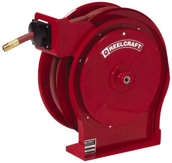 Reelcraft - 35' Spring Retractable Hose Reel - 3,250 psi, Hose Included - Benchmark Tooling