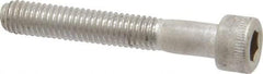 Holo-Krome - #10-32 UNF Hex Socket Drive, Socket Cap Screw - Grade 18-8 Stainless Steel, Uncoated, Partially Threaded, 1-1/4" Length Under Head - Benchmark Tooling