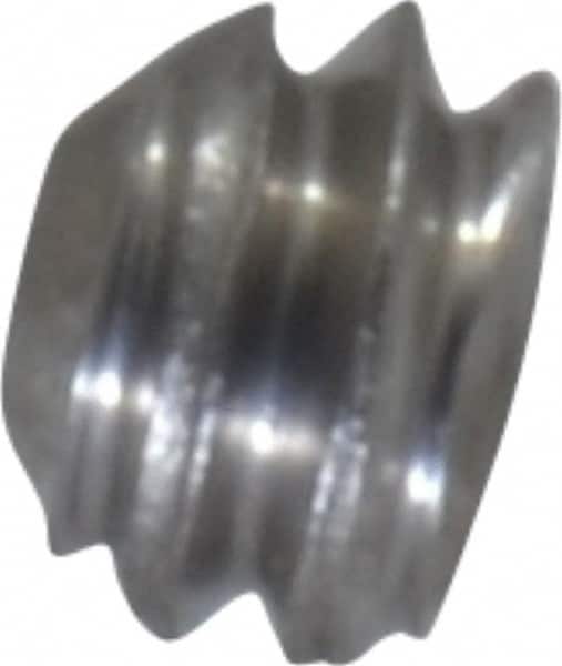 Value Collection - #10-24 UNC, 1/8" OAL, Cup Point Set Screw - Grade 18-8 Stainless Steel, 3/32" Key - Benchmark Tooling