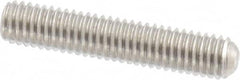 Value Collection - #10-32 UNF, 1" OAL, Cup Point Set Screw - Grade 18-8 Stainless Steel, 3/32" Key - Benchmark Tooling
