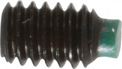 Made in USA - #8-32 UNC, 1/4" Length of Thread, Soft Tip Point Set Screw - Grade 8 Alloy Steel - Benchmark Tooling