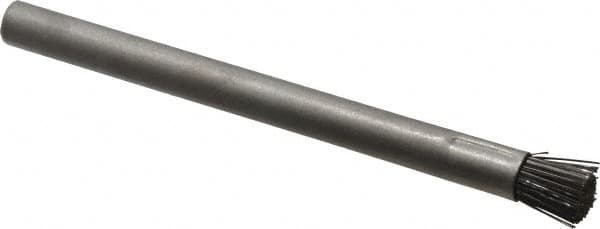 Gordon Brush - Parts Washer Flow-Through Brush - 1/2" Long, Stainless Steel/Nylon Bristles - Benchmark Tooling