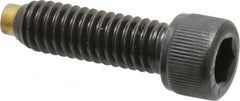 Made in USA - 5/16-18 UNC Hex Socket Drive, Socket Cap Screw - Alloy Steel, Black Oxide Finish, Fully Threaded, 1" Length Under Head - Benchmark Tooling