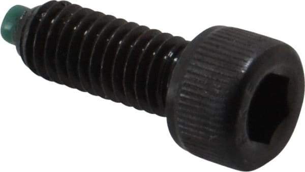 Made in USA - #10-32 UNF Hex Socket Drive, Socket Cap Screw - Alloy Steel, Black Oxide Finish, Fully Threaded, 1/2" Length Under Head - Benchmark Tooling