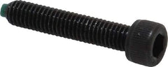 Made in USA - #10-32 UNF Hex Socket Drive, Socket Cap Screw - Alloy Steel, Black Oxide Finish, Fully Threaded, 3/4" Length Under Head - Benchmark Tooling