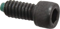 Made in USA - 1/4-20 UNC Hex Socket Drive, Socket Cap Screw - Alloy Steel, Black Oxide Finish, Fully Threaded, 1/2" Length Under Head - Benchmark Tooling