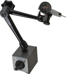 TESA Brown & Sharpe - 0.0005" Graduation, 0-15-0 Dial Reading, Indicator & Base Kit - 0.0005 Inch Graduation, Includes Standard Magnetic Base, Test Indicator - Benchmark Tooling