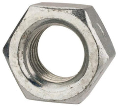 Value Collection - 5/8-11 UNC Grade 2 Two Way Lock Nut with Distorted Thread - 15/16" Width Across Flats, 35/64" High, Zinc-Plated Finish - Benchmark Tooling