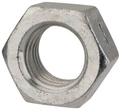 Value Collection - 3/4-10 UNC Grade 2 Two Way Lock Nut with Distorted Thread - 1-1/8" Width Across Flats, 41/64" High, Zinc-Plated Finish - Benchmark Tooling