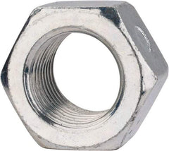 Value Collection - 5/8-18 UNF Grade 2 Two Way Lock Nut with Distorted Thread - 15/16" Width Across Flats, 35/64" High, Zinc-Plated Finish - Benchmark Tooling