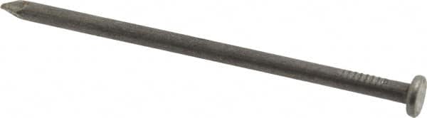 Value Collection - 16D, 8 Gauge, 3-1/2" OAL Common Nails - Ring Shank, Grade 2 Steel, Bright Finish - Benchmark Tooling