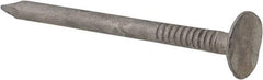 Value Collection - 11 Gauge, 1-3/4" OAL Roofing Nails - Ring Shank, Grade 2 Steel, Galvanized Finish - Benchmark Tooling