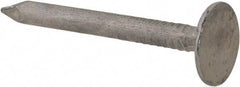 Value Collection - 11 Gauge, 1-1/4" OAL Roofing Nails - Ring Shank, Grade 2 Steel, Galvanized Finish - Benchmark Tooling